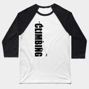 Climbing Mania_02 Baseball T-Shirt